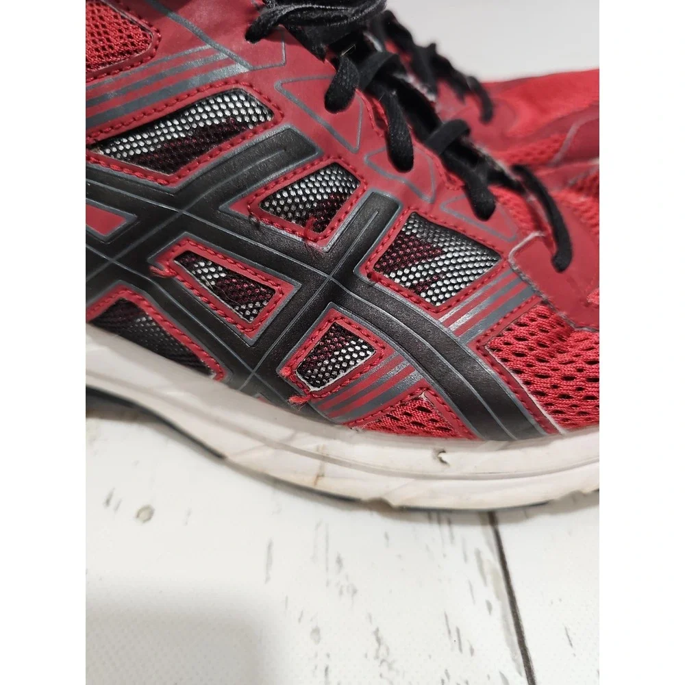 Asics Gel-Contend 4 Burgundy Black Comfort Running Shoes Size 13